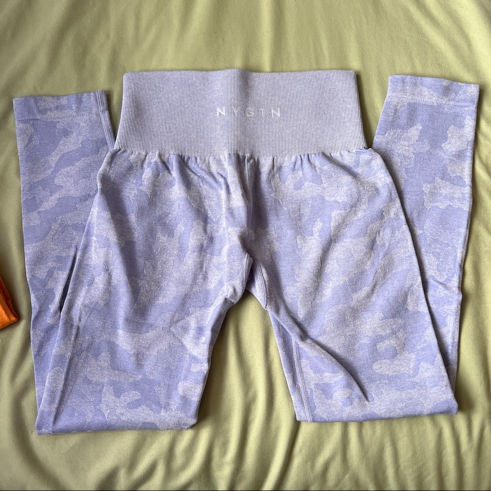 NVGTN Periwinkle Camo Seamless leggings